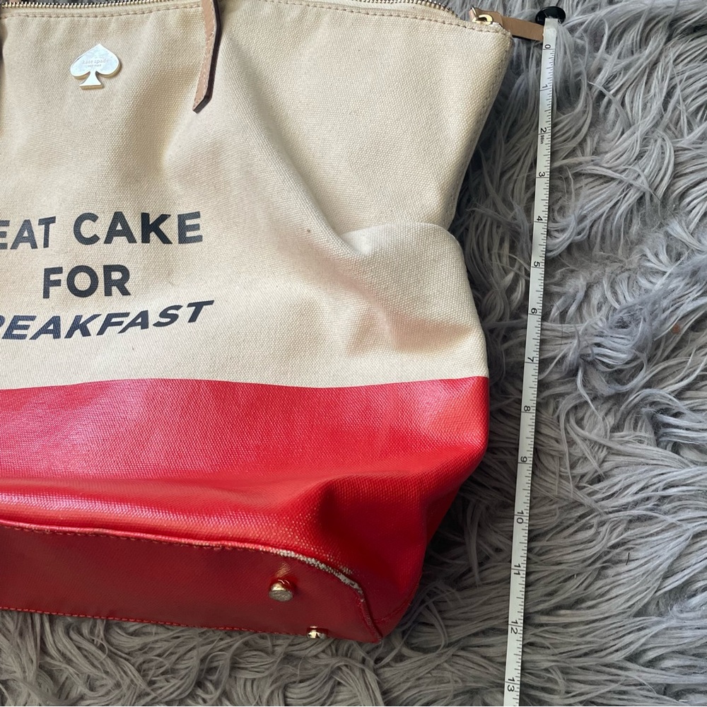 KATE SPADE eat cake for breakfast tote - Picture 13 of 16